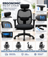 Ergonomic Mesh Office Chair - YOE F59