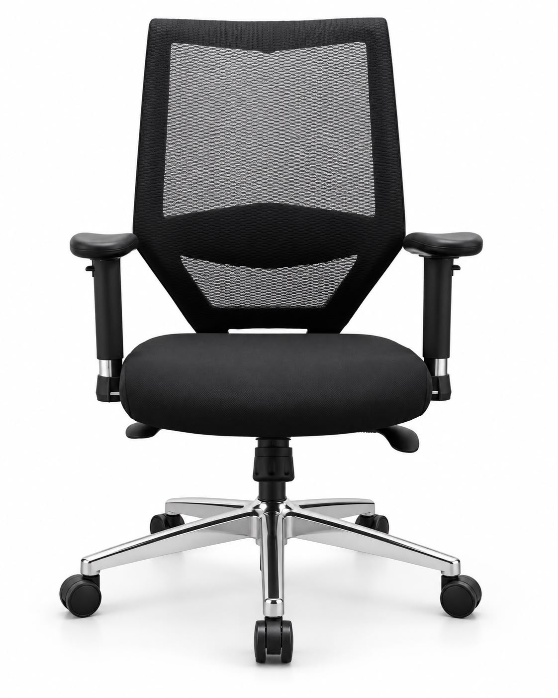 Mesh Chair with Adjustable Lumbar Support - YOE F60