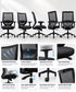 Mesh Chair with Adjustable Lumbar Support - YOE F60