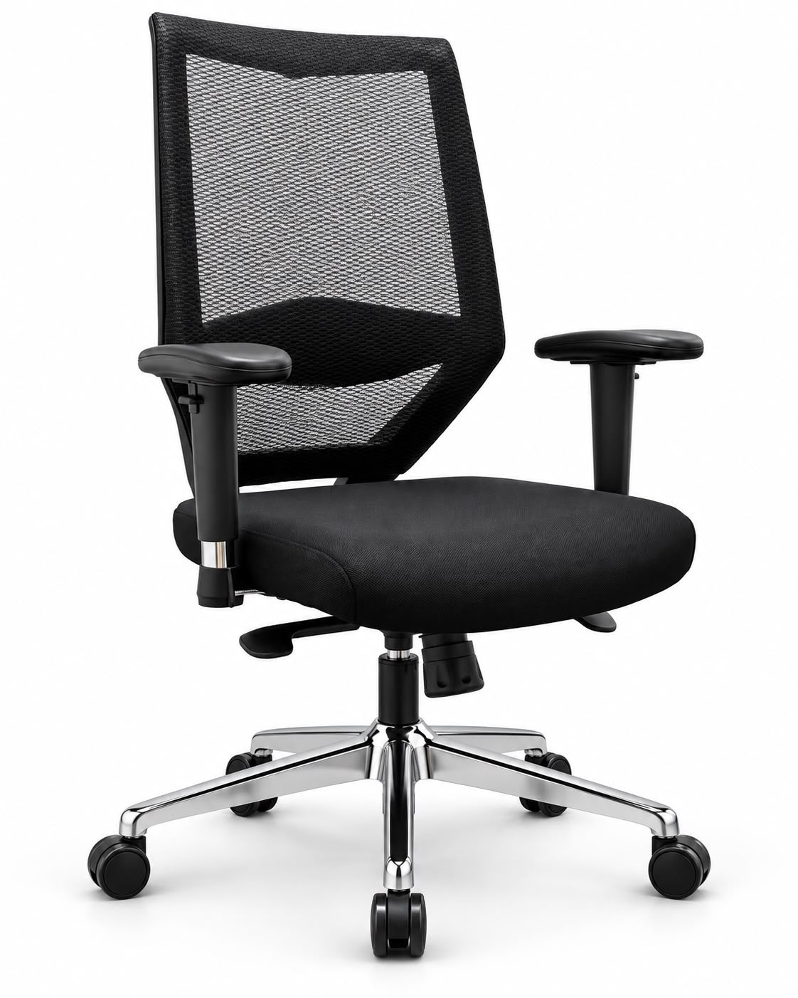 Mesh Chair with Adjustable Lumbar Support - YOE F60
