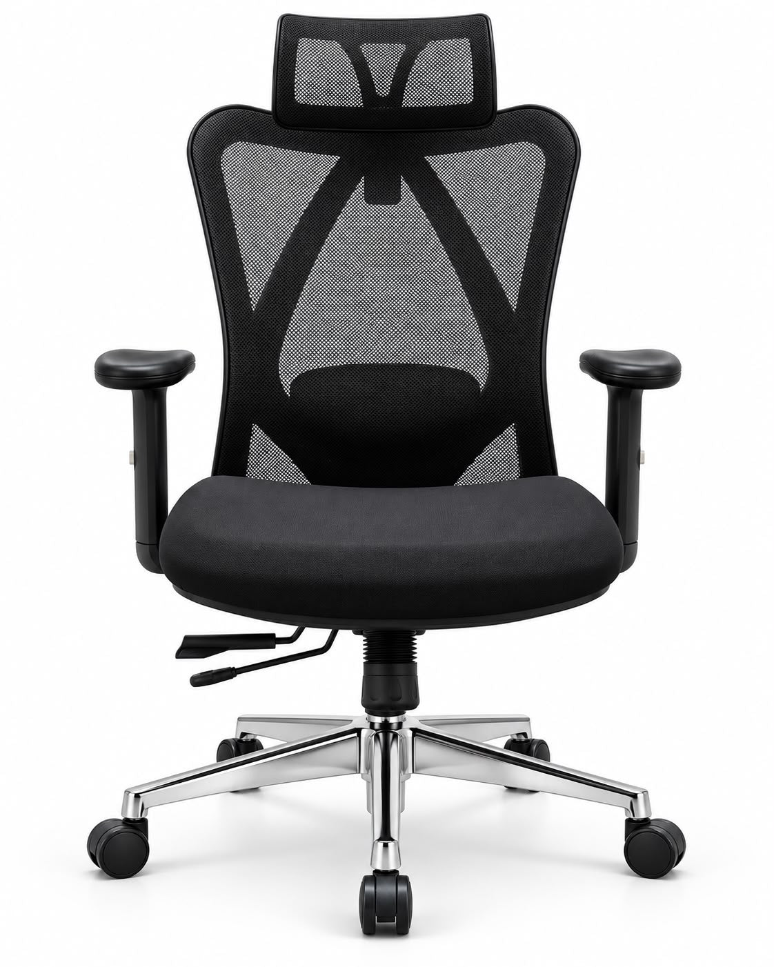 Mesh Chair with Adjustable Lumbar Support - YOE F62