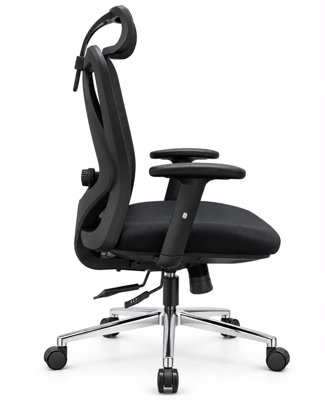 Mesh Chair with Adjustable Lumbar Support - YOE F62