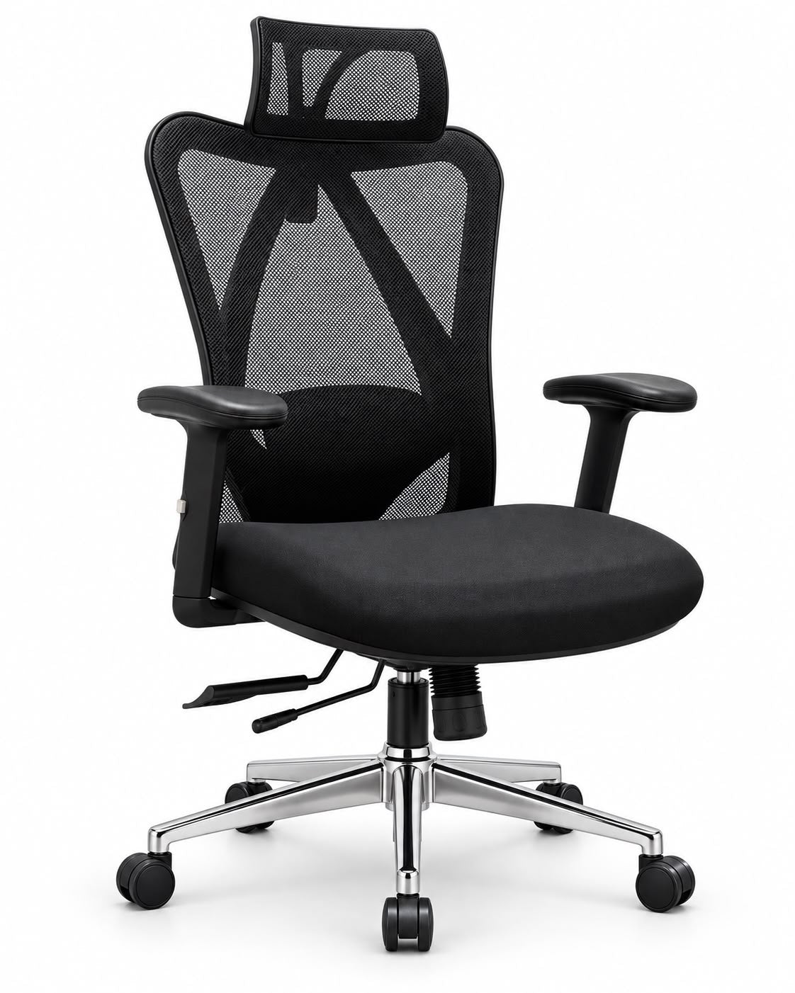 Mesh Chair with Adjustable Lumbar Support - YOE F62