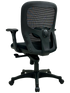 YOE V38  - Low Back Mesh Adjustable Armrest