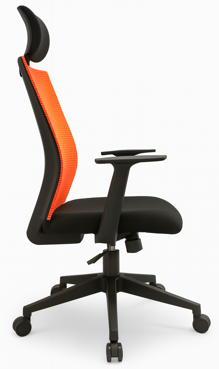 High Back Mesh Chair With Headrest - YOE V45