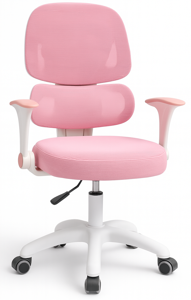 Kids Ergonomic Study Chair – YOE 67 (Pink)