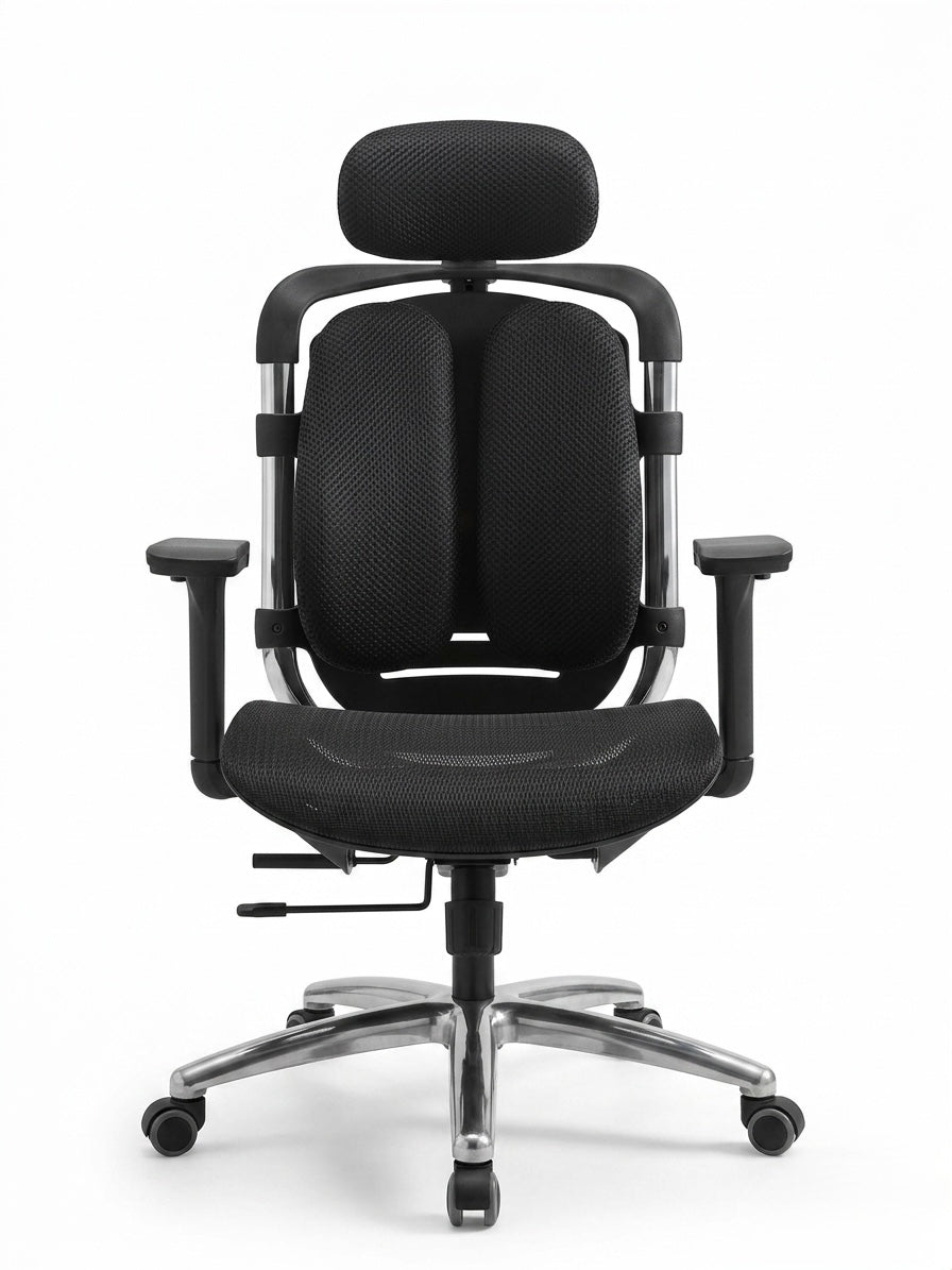 Ergonomic Dual-Back Mesh Chair - YOE A10