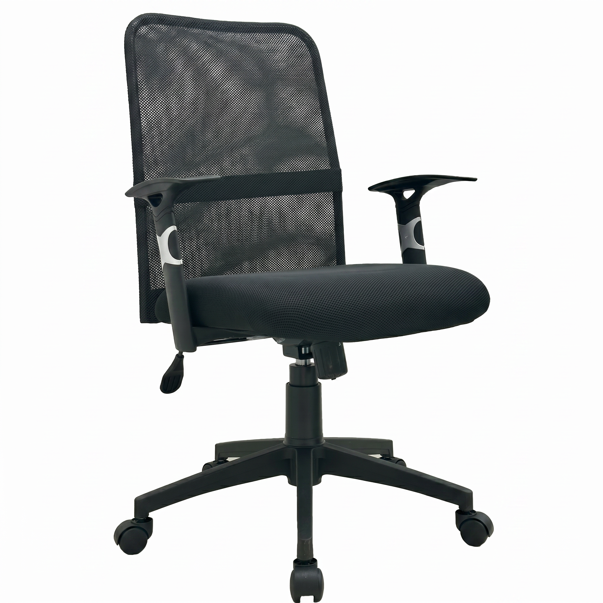 YOE V27 - Low Back Mesh Chair with Armrest