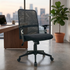 YOE V27 - Low Back Mesh Chair with Armrest