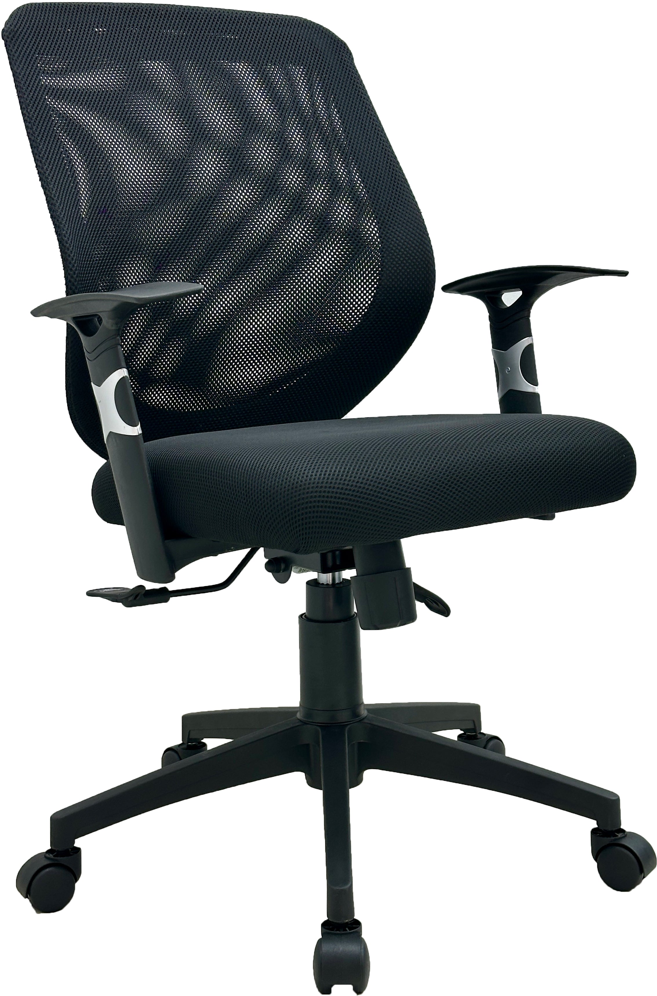 YOE V32 - Low Back Mesh Chair with Armrest