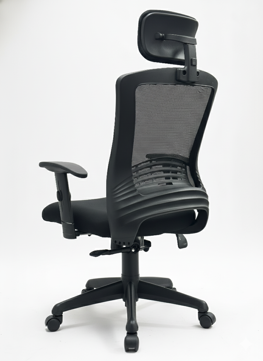 Mesh Chair With Armrest - YOE V43