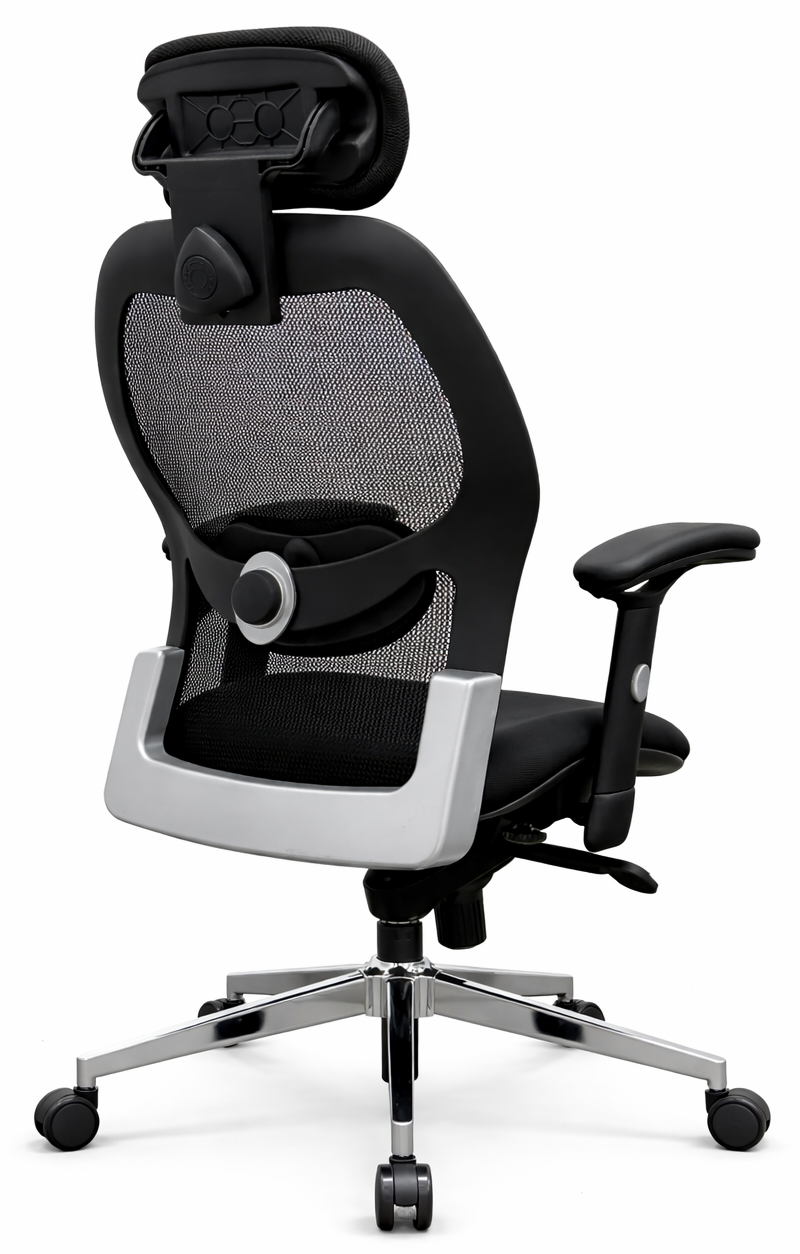 High Back Mesh Chair With Headrest - YOE V49