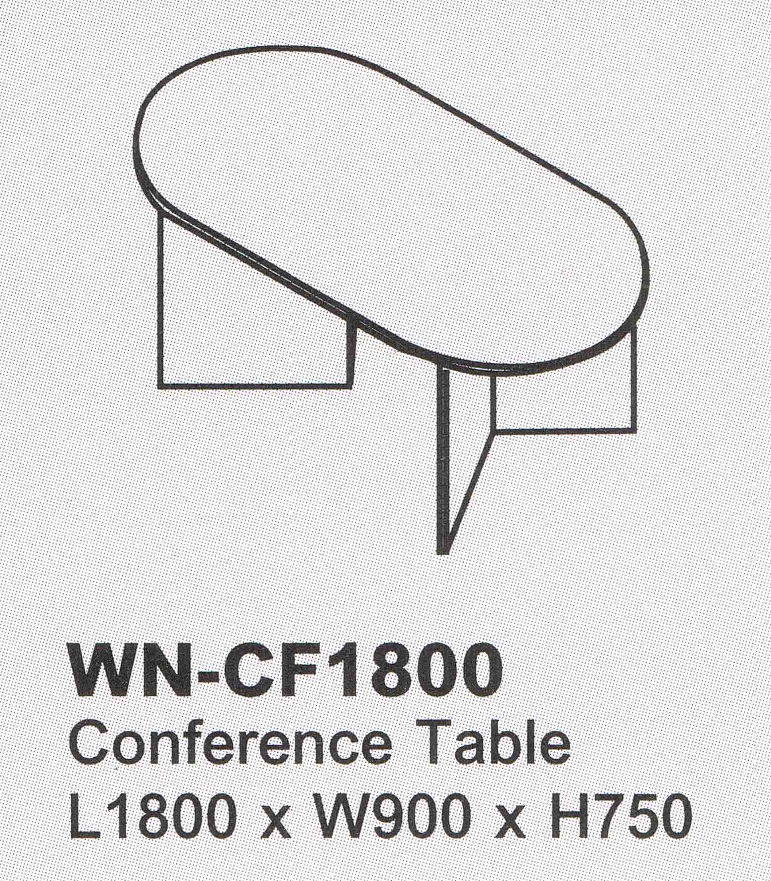 Oval Conference Table