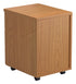 Mobile 3 Drawers Pedestal - Cherry