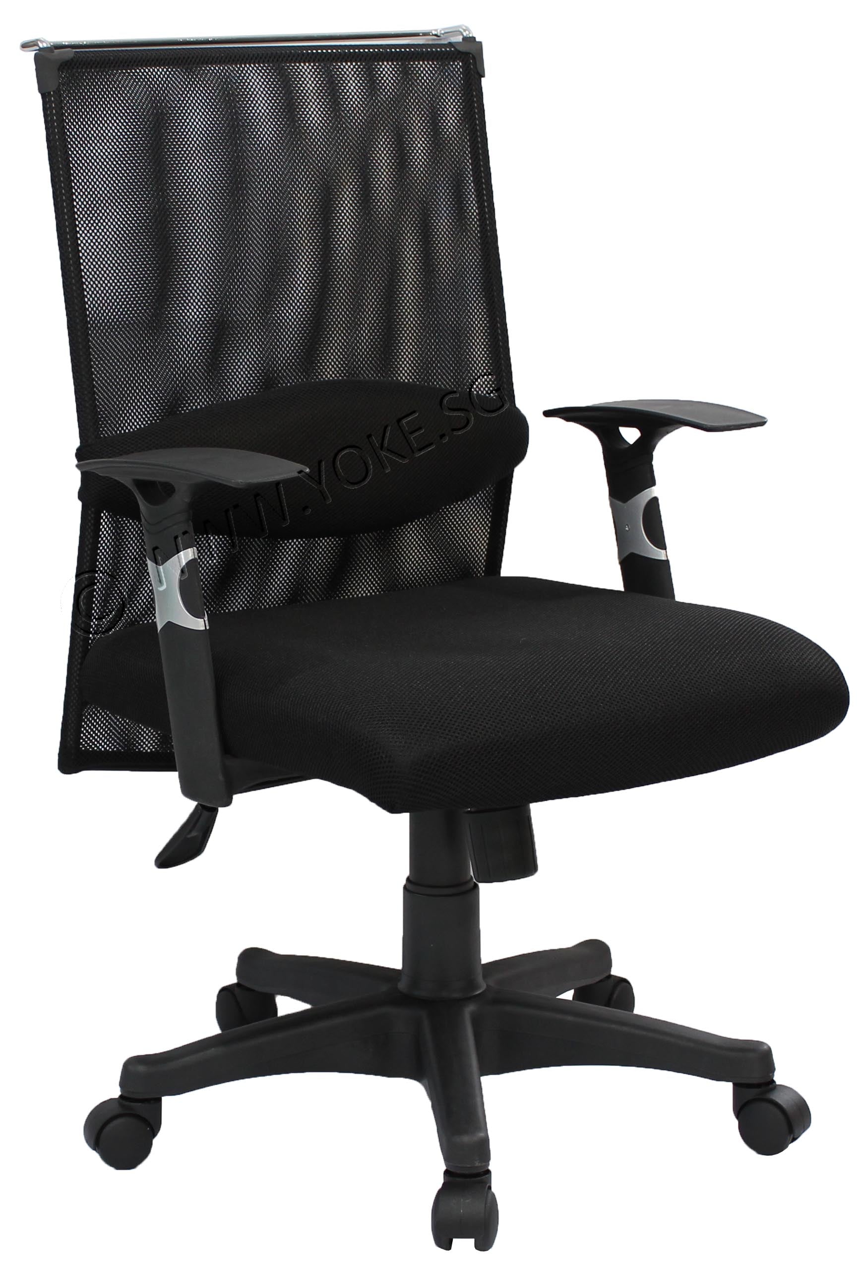 YOE 29 - Low Back Mesh Chair with Armrest