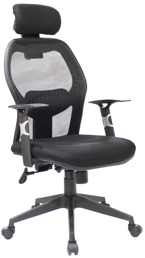 YOE 36 - Mesh Chair With Adjustable Headrest